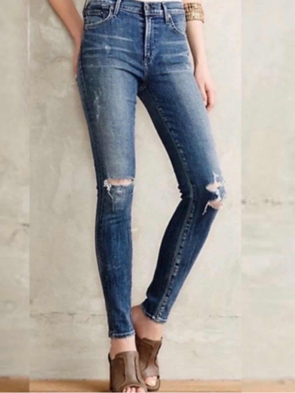 Citizens of Humanity Rocket High Rise Skinny Indie Jeans 25 Streetwear Casual